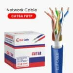 elv cable products range network cable cag5e cable cat6 cable cat6a cable cat7 cable cat8 cable ethernet cable fiber cable ftth cable outdoor cable Cat6a F-Utp 23awg 4pair Series Blue Color