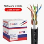 Cat6a F-Utp 23awg Ethernet Black Color 305m