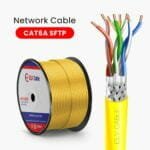 Colour Code of Cat 6 Cable ethernet cable 4 pair Cat6a S-Ftp Yellow Color