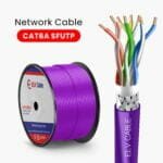 Cat6a data cable Sf-Utp Violet Color