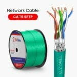 Cat6 S-Ftp 23awg 4pair cable Aqua Color