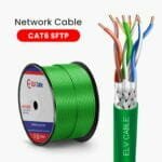Cat6 S-Ftp 23awg 4pair cable Green Color