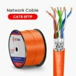 Cat6 S-Ftp 23awg 4pair cable Orange Color