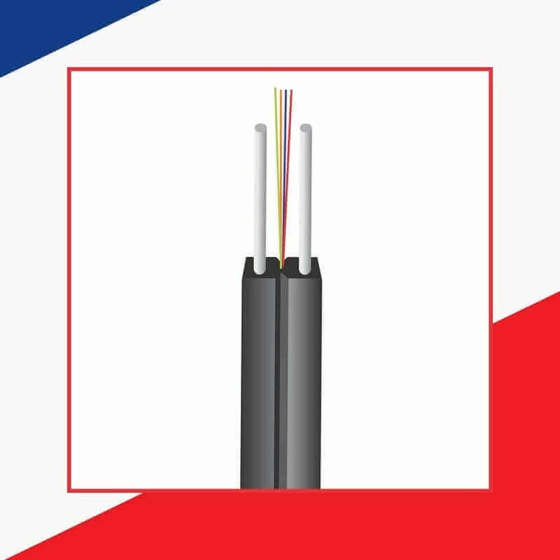 4core Single Mode fiber ftth cable ELV-3004