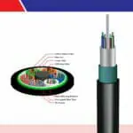 Multi Mode Indoor-Outdoor Fiber Optic Cable Om3 8core Multi Mode Indoor-Outdoor Armoured Fiber Optic Cable Om3