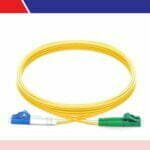 Lc Apc Lc Upc Fiber Optic Patch Cord Lszh Duplex Single Mode